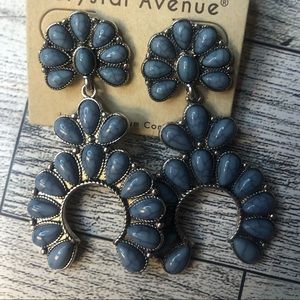 Blue Western Earrings!